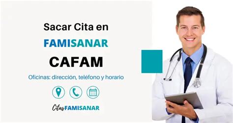 linea cafam citas|Agendamiento de Citas Médicas en Famisanar